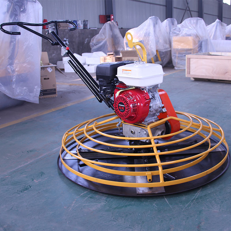 1.2m gasoline walk behind concrete power trowel Fasta concrete machine